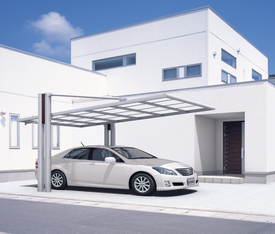RSC Carport Contemporary Style and Finish STORM Building Products.