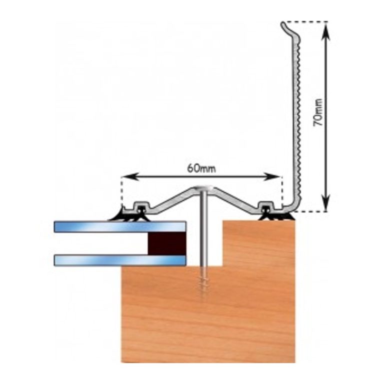 Capex 60 Wall Flashing Profile | Polycarbonate Accessories