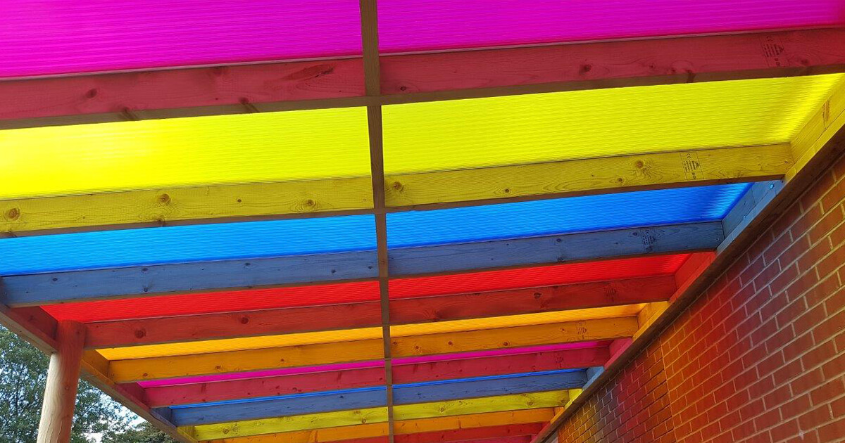 rainbow shelter