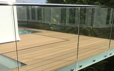 WPC Decking With Skylights In