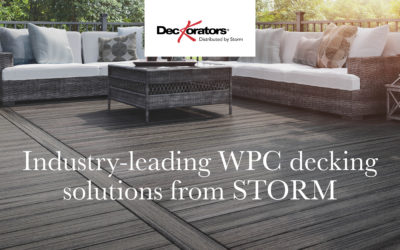 WPC Deckorators Decking At Outdoor Seating Area